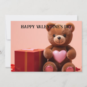 Niedlicher und sonniger Valentinstag für Kinder #1 Feiertagskarte