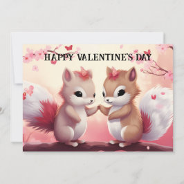 Niedlicher und sonniger Valentinstag für Kinder #4 Feiertagskarte