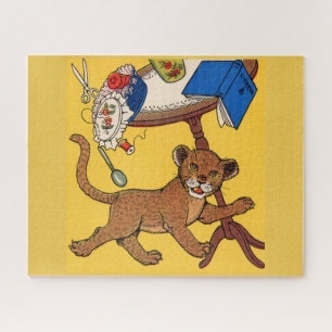 niedlicher und sorgloser kleiner Leopardenbecher d