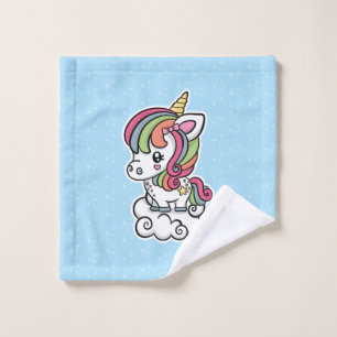 Niedlicher Unicorn Waschlappen