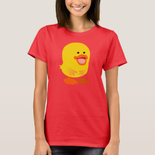 Niedlicher unschuldiger Cartoon Duckings Women T - T-Shirt