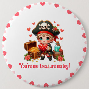 Niedlicher Valentinstag Button