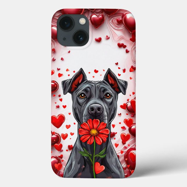 Niedlicher Valentinstag Case-Mate iPhone Hülle (Rückseite)