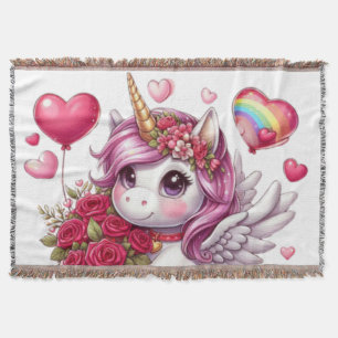 Niedlicher Valentinstag Decke