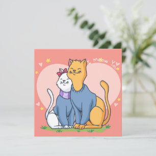 Niedlicher Valentinstag Feiertagskarte