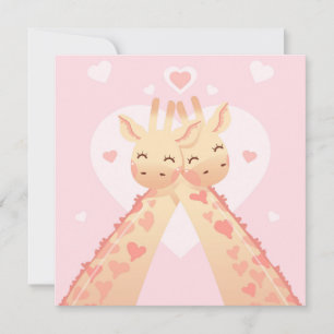 Niedlicher Valentinstag Feiertagskarte