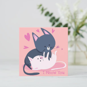 Niedlicher Valentinstag Feiertagskarte