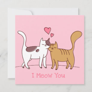 Niedlicher Valentinstag Feiertagskarte