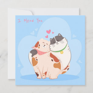 Niedlicher Valentinstag Feiertagskarte