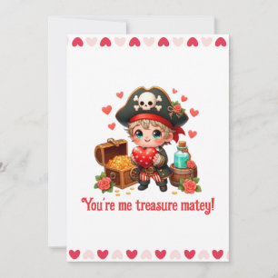 Niedlicher Valentinstag Feiertagskarte