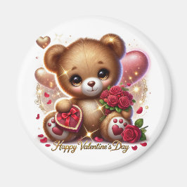 Niedlicher Valentinstag Magnet