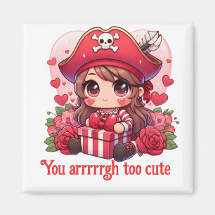 Niedlicher Valentinstag Magnet