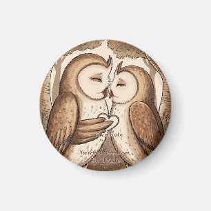 Niedlicher Valentinstag Magnet
