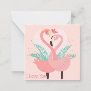 Niedlicher Valentinstag Mitteilungskarte