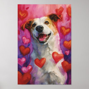 Niedlicher Valentinstag Poster