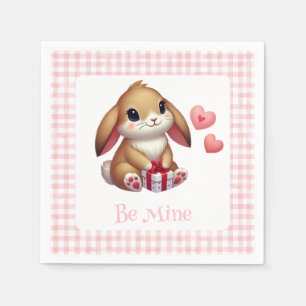 Niedlicher Valentinstag Serviette