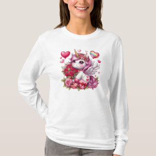Niedlicher Valentinstag T-Shirt
