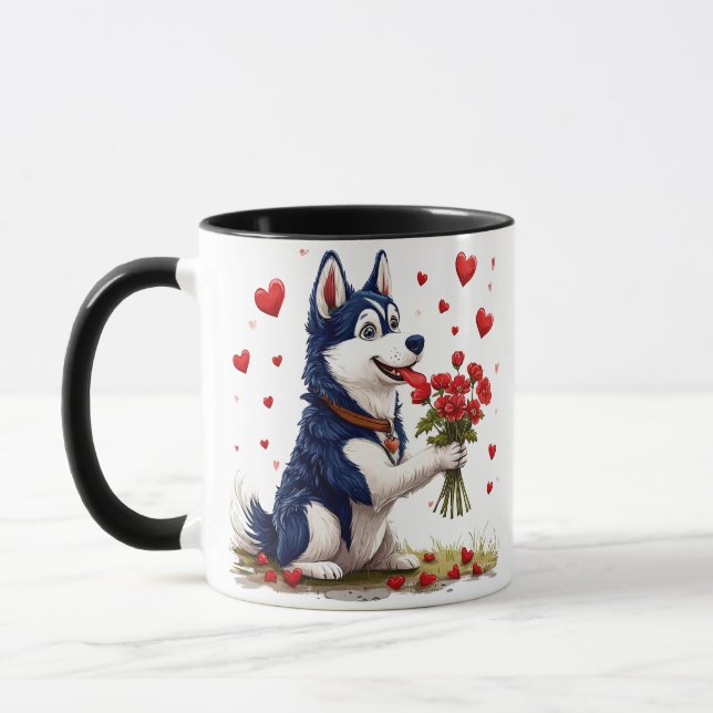 Niedlicher Valentinstag Tasse (Links)