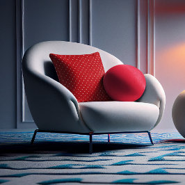 Niedlicher Valentinstag Tiny Red Hearts Kissen