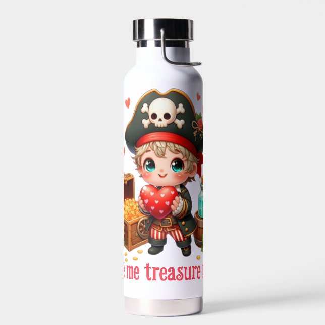 Niedlicher Valentinstag Trinkflasche (Links)