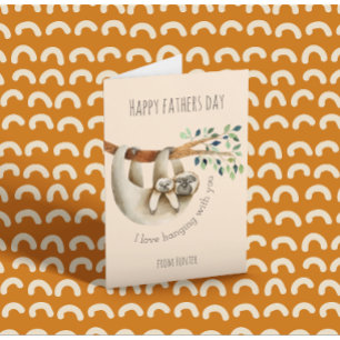 Niedlicher Vatertag Karte