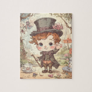 Niedlicher Verrückter Hatter Whimsical Wunderland 
