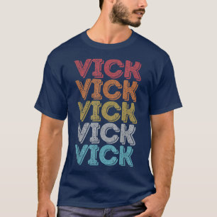 Niedlicher Vick-Name Personalisiert T-Shirt