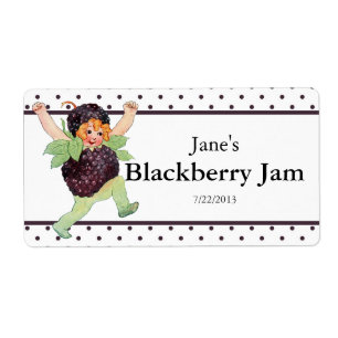 Niedlicher Vintager BlackBerry-Jam