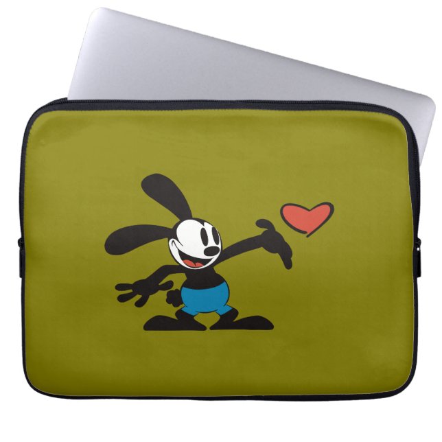 Niedlicher Vintager Cartoon Laptopschutzhülle (Vorderseite)