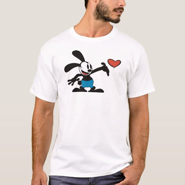 Niedlicher Vintager Cartoon T-Shirt (Vorderseite)