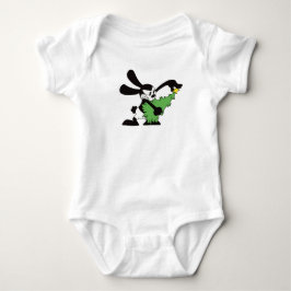 Niedlicher Vintager Cartoon Weihnachten Baby Strampler