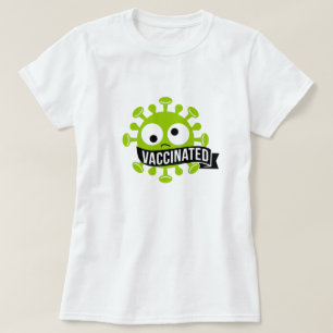 Niedlicher Vintager stilistischer geimpfter T - Sh T-Shirt