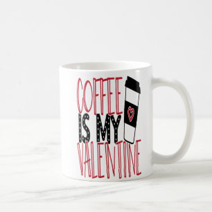 Niedlicher Vintager Valentinstag Kaffeetasse