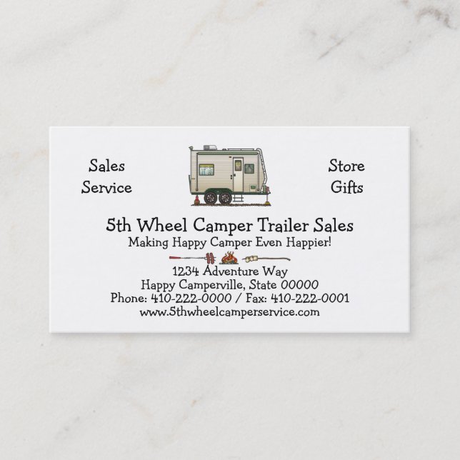 Niedlicher Visitenkarte (Vorderseite)