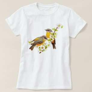 Niedlicher Vogelschutz-T - Shirt