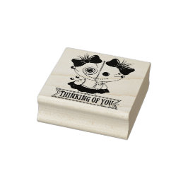 Niedlicher Voodoo Gummistempel