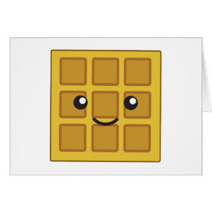 Niedlicher Waffel