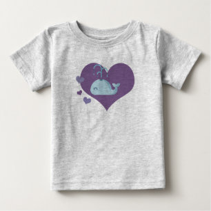 Niedlicher Wal Baby T-shirt