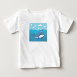Niedlicher Wal! Baby T-shirt