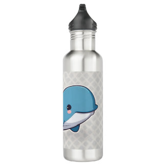 Niedlicher Wal Edelstahlflasche