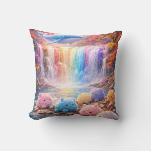 Niedlicher Wal Fantasy Kinder Kissen Bunt Traum