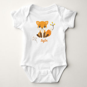 Niedlicher Waldfuchs Baby Strampler
