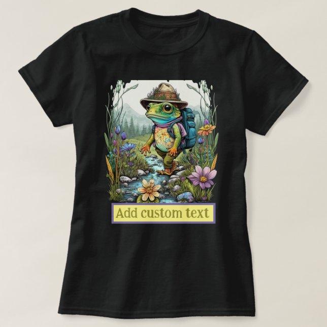Niedlicher Wanderfroschwald, Toad Lovers T-Shirt (Design vorne)
