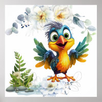 niedlicher Wasservogel