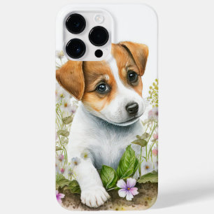 NIEDLICHER WATERCOLOR JACK RUSSELL TERRIER PUPPY H Case-Mate iPhone 14 PRO MAX HÜLLE