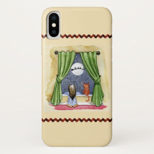 Niedlicher Weihnachtsabend Kind & Kitty Cat Wasser Case-Mate iPhone Hülle