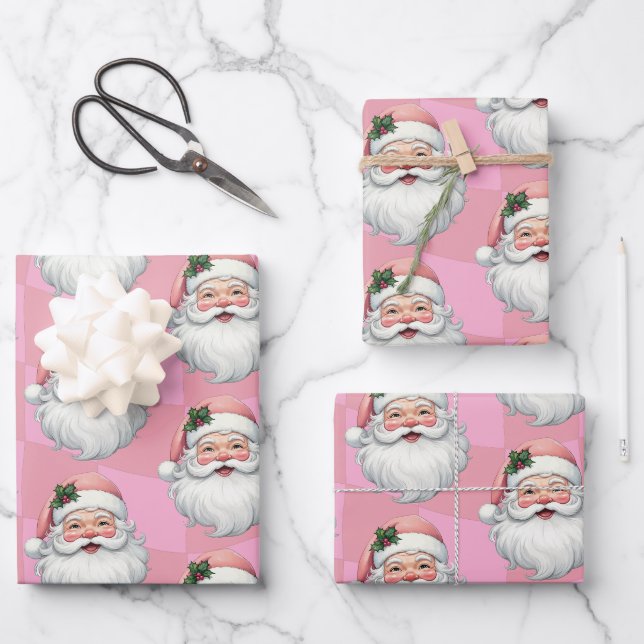 Niedlicher Weihnachtsanfang Geschenkpapier Set (Vorderseite)