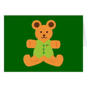 Niedlicher Weihnachtsbär