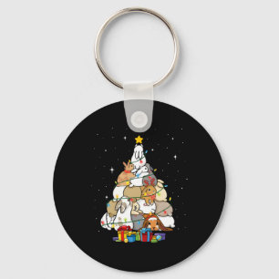 niedlicher Weihnachtsbaum 1 Schlüsselanhänger