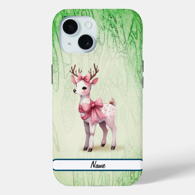 Niedlicher Weihnachtsbaum Case-Mate iPhone Hülle (Rückseite)